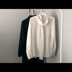 Uniqlo blouse white